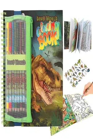 Dino World Målarbok