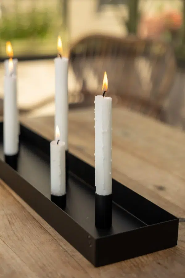 SUND ljusstake svart