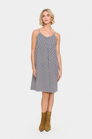 Zalinda stripe klänning - Saint Tropez