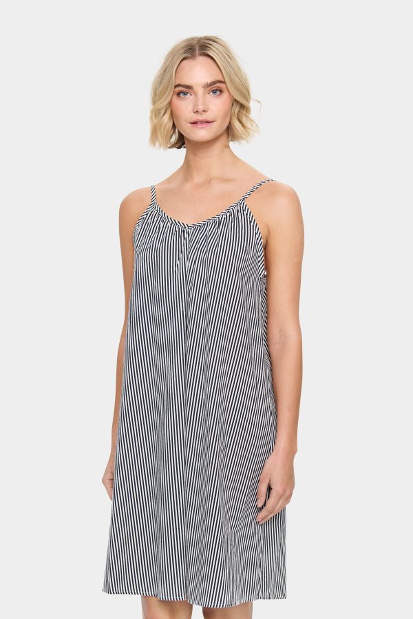 Zalinda stripe klänning - Saint Tropez