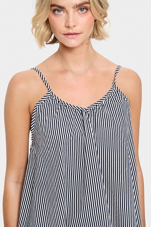 Zalinda linne stripe - Saint Tropez